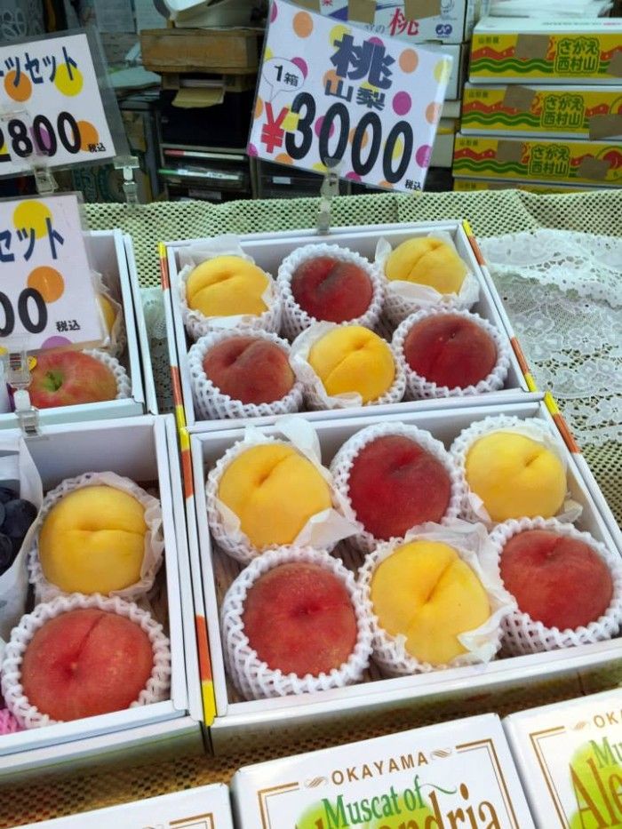 $30 per box of peaches. Whaaa???