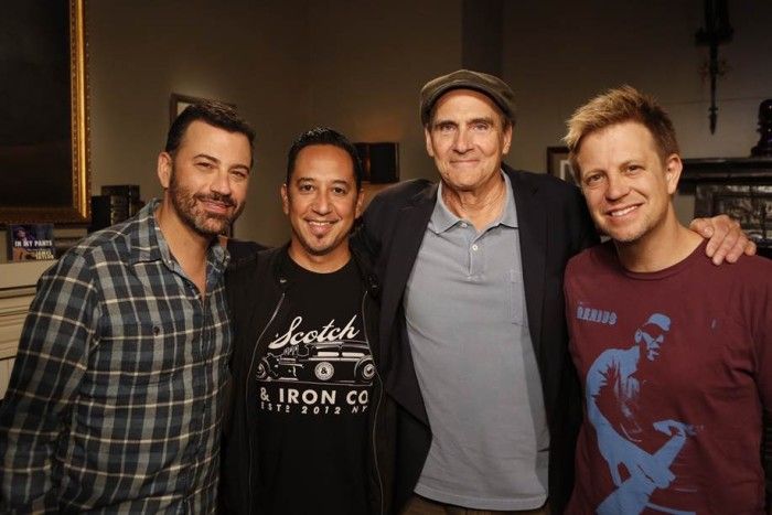 Jimmy Kimmel, Cleto Escobedo Jr, James and Jeff Babko