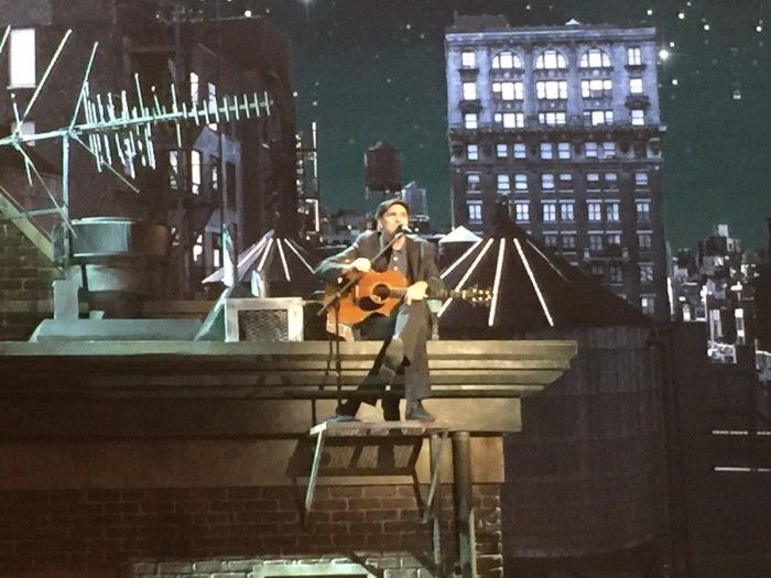 James performs “Up On The Roof”. (Photo: Ellyn Kusmin)