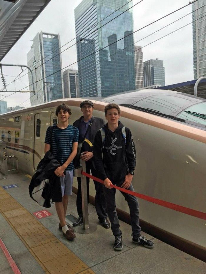 On the way to Nagano!