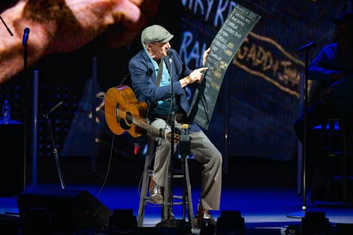 James Taylor performing at the 2023 Summerfest on June 24, 2023 in Milwaukee, WI
