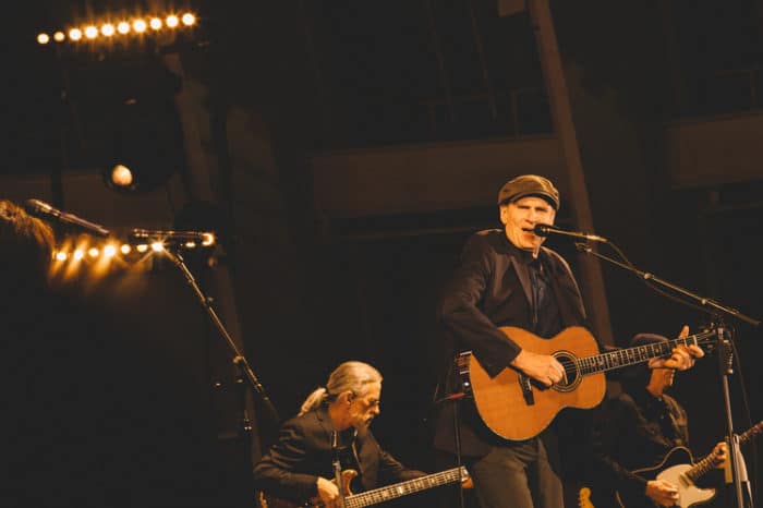 James Taylor, Hollywood Bowl 2018, Photo by Catie Laffoon