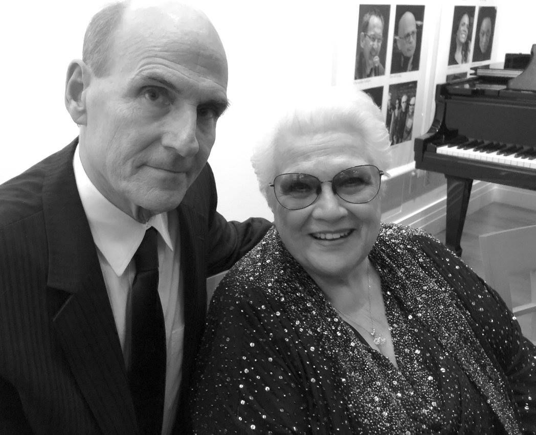 James with Marilyn Horne.  (Photo: Ellyn Kusmin)