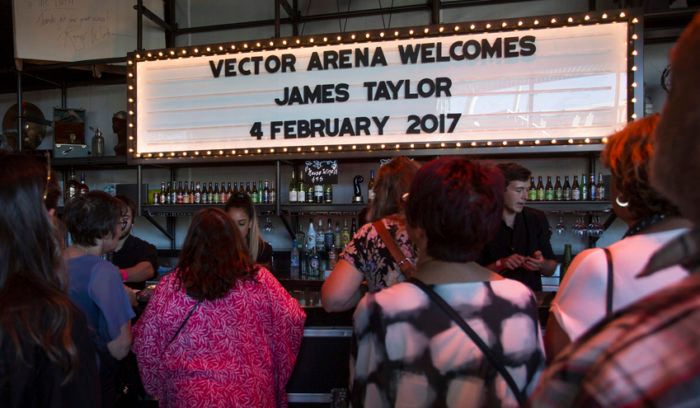 Vector Arena, Auckland, NZ. February 4, 2017. (Photo: Garry Brandon)