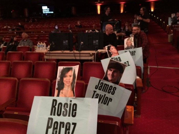 A star-studded audience! (Photo Ellyn Kusmin)