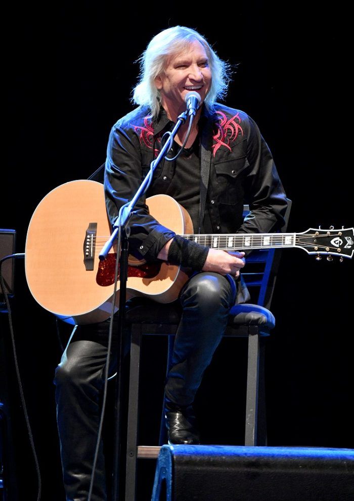 Joe Walsh on stage at All For The Hall, 9/27/16 at Novo DTLA. Photo by Matthew Simmons/Getty