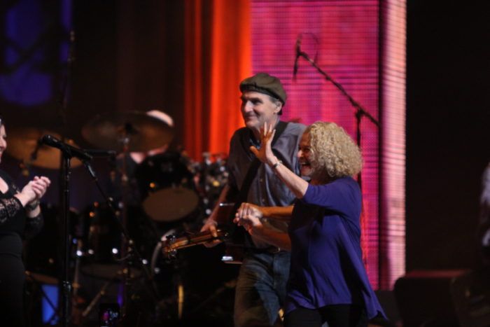 Carole King joins James for encores of “You’ve Got A Friend” and “You Can Close Your Eyes” in Boise. Photos by Elissa Kline Photography.