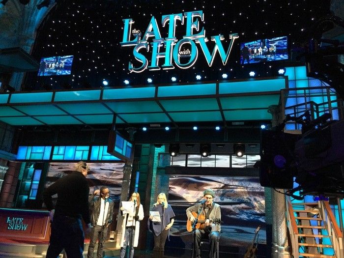 The Ed Sullivan stage. (Photo by Ellyn Kusmin)