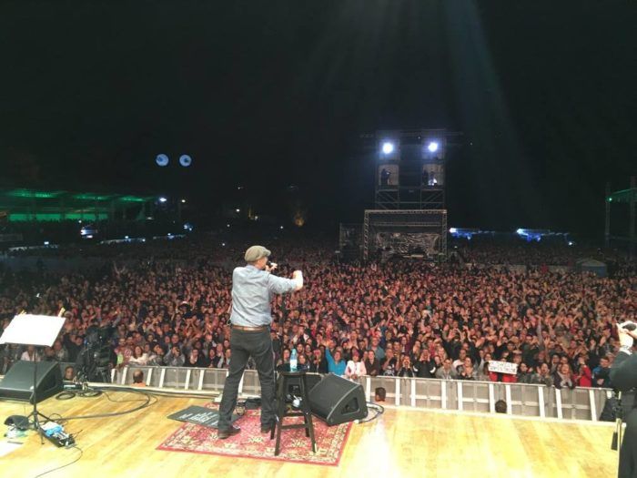 The view from the stage. (Photo: Luis Conte)