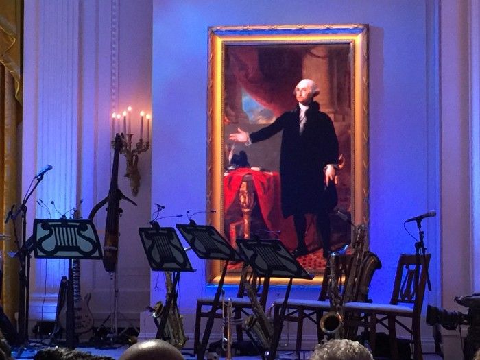 The East Room of the White House. Photo by Ellyn Kusmin.