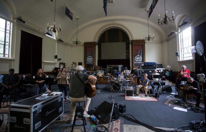 Rehearsal space at the Metropolis Museum in Auckland, NZ. (Photo: Garry Brandon)