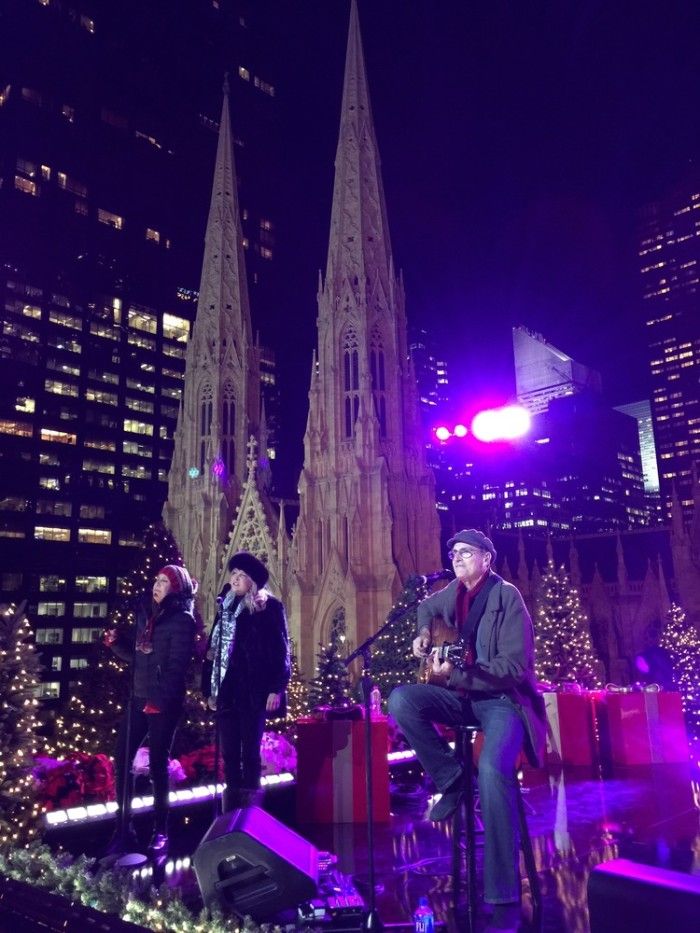 Kate, Kim and James perform “SnowTime”. Photo by Ellyn Kusmin.