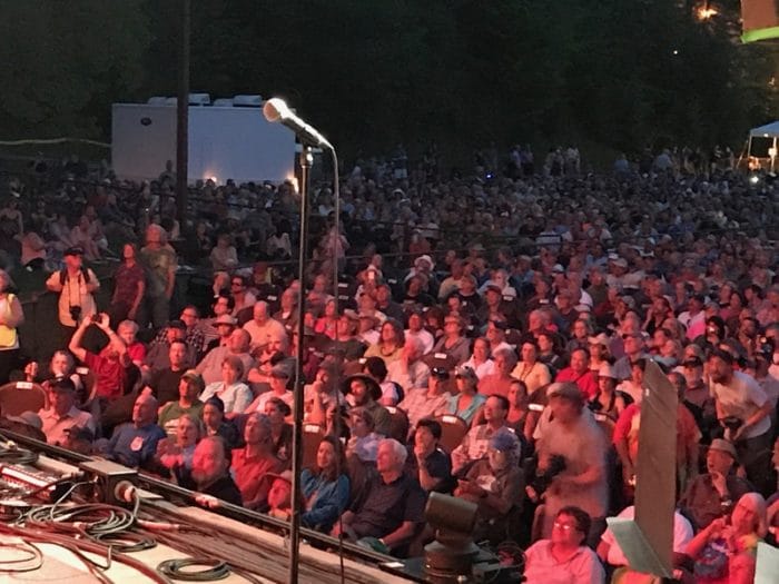 The crowd at MerleFest. (Photo by John Crumpler)