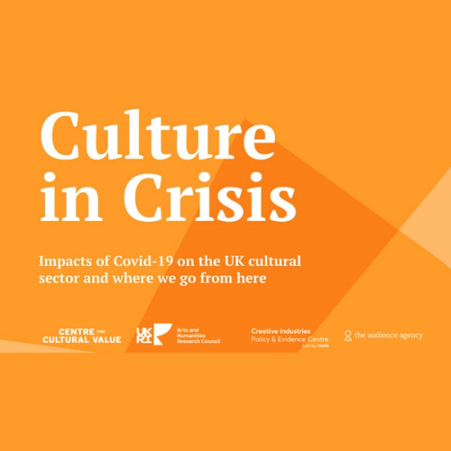Cover of the Culture in Crisis report