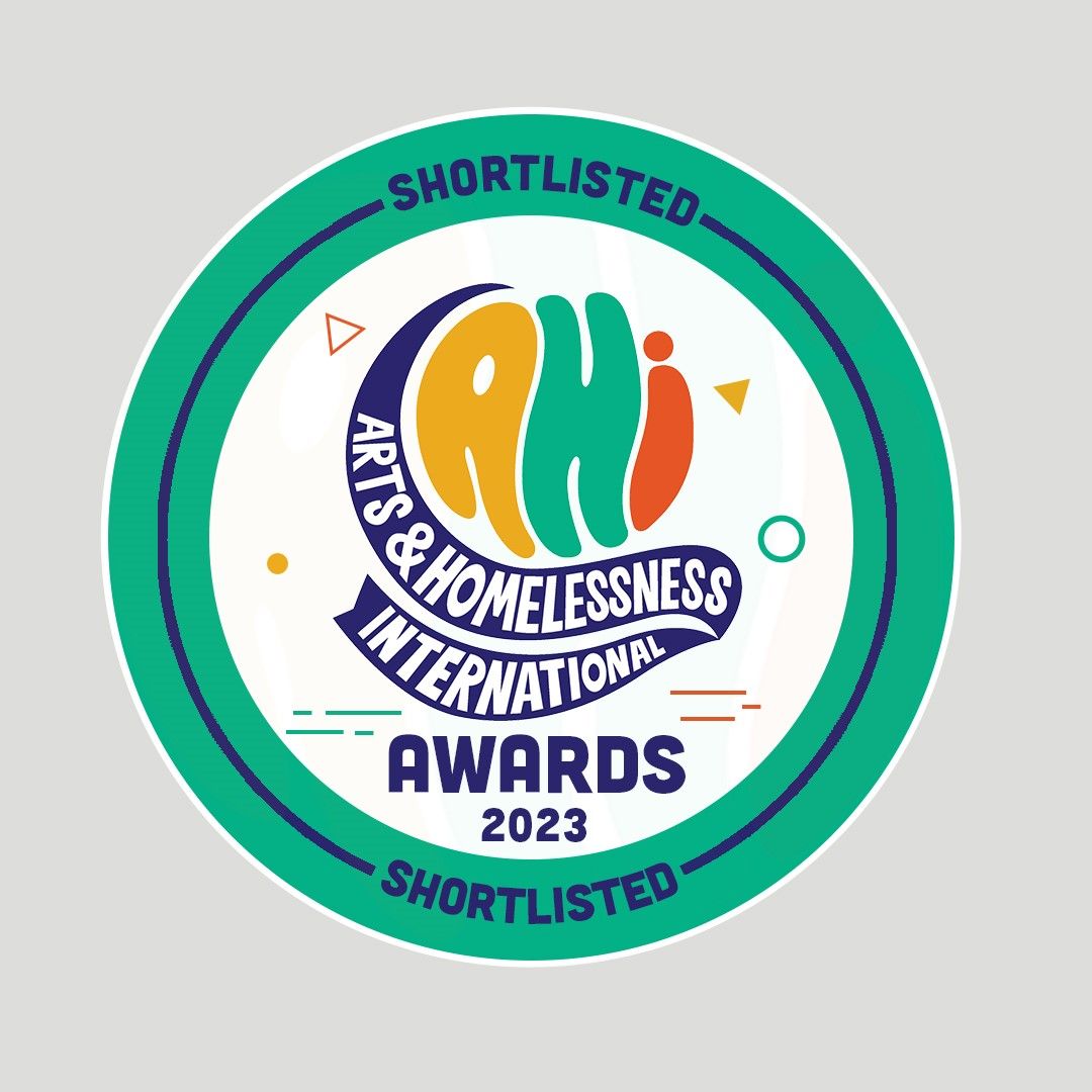 Shortlisted at the Arts & Homelessness International Awards 2023