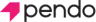 Pendo logo with pink arrow graphic.