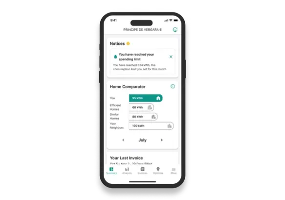 Screenshot of Clevergy product