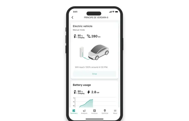 Screenshot of Clevergy product