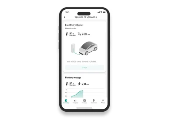 Screenshot of Clevergy product
