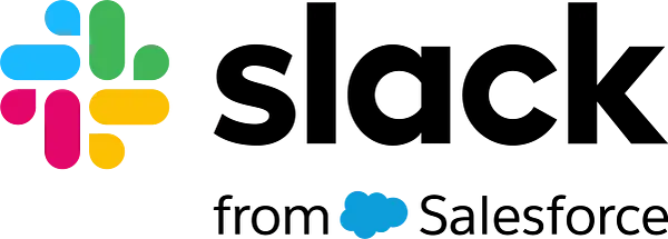 Slack from Salesforce logo.