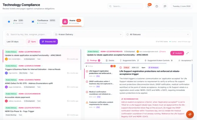 Screen of Compliance Portal Accelerator