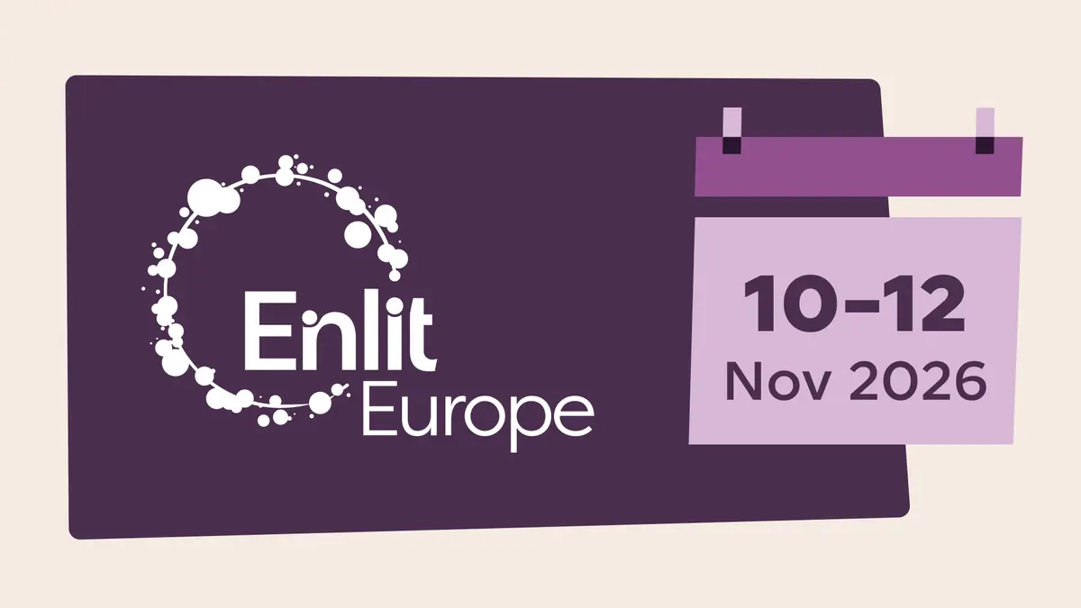 Enlit Europe event scheduled for 10-12 November 2026.