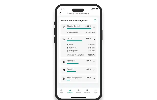 Screenshot of Clevergy product