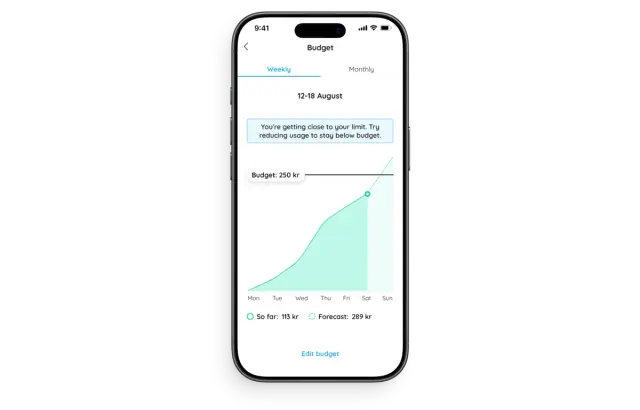 Screenshot of Eliq proposition