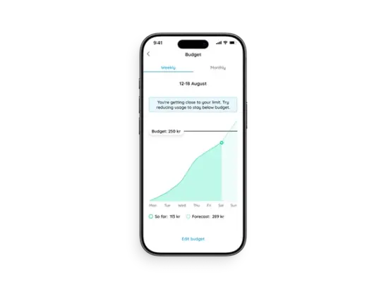 Screenshot of Eliq proposition