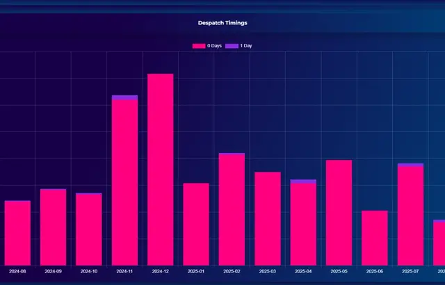 Snapshot of dispatch & timings output