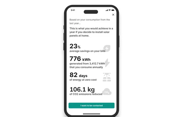 Screenshot of Clevergy product