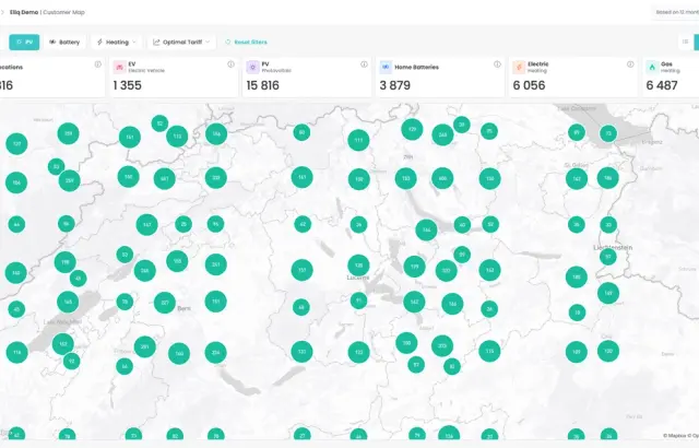 Screenshot of Intelligence product