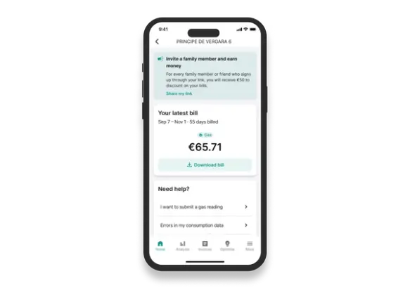 Screenshot of Clevergy product