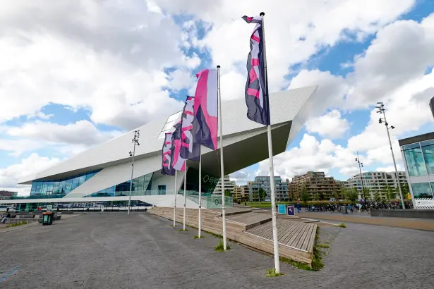 Exterior of the eyefilm museum