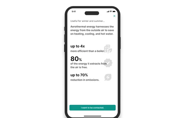 Screenshot of Clevergy product