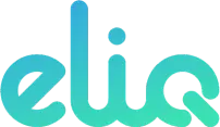 elia logo with blue to green gradient text.