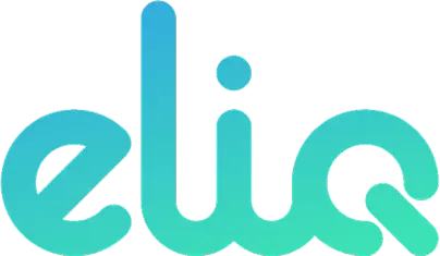 elia logo with blue to green gradient text.