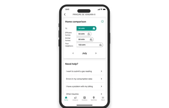Screenshot of Clevergy product