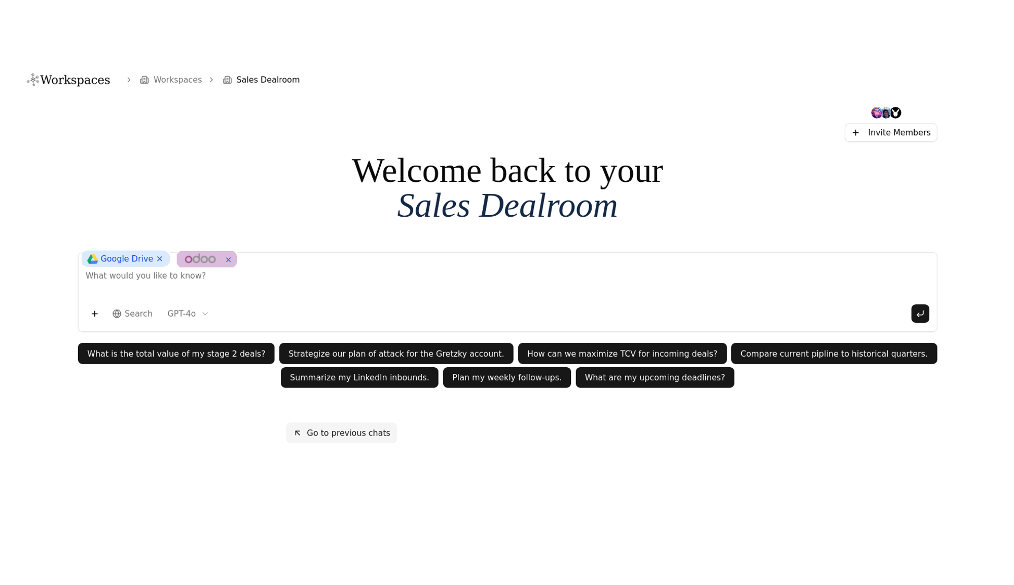 Sales Dealroom