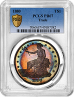 1880 T$1 PR67