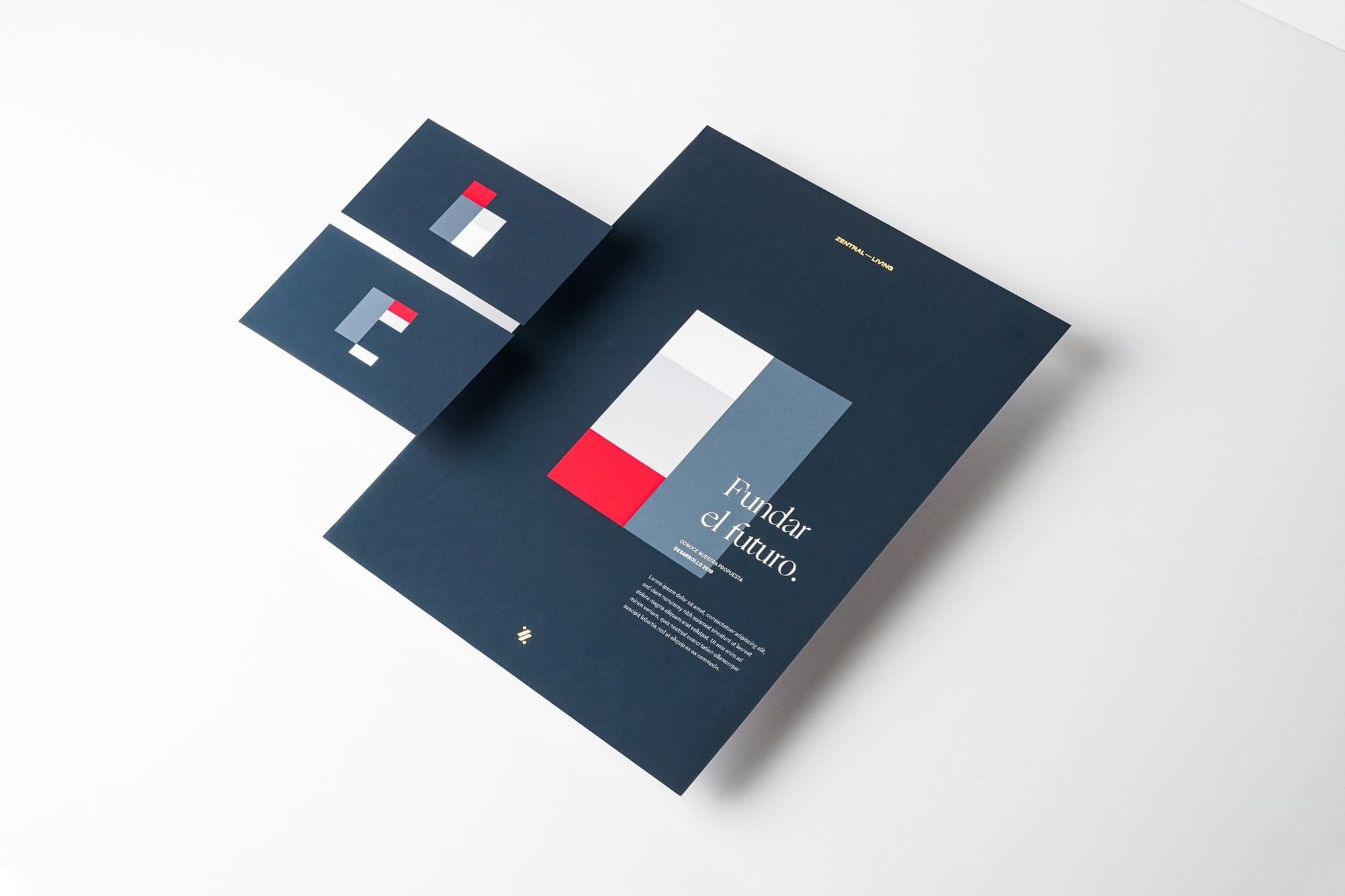 Zentral Living: identity image 10