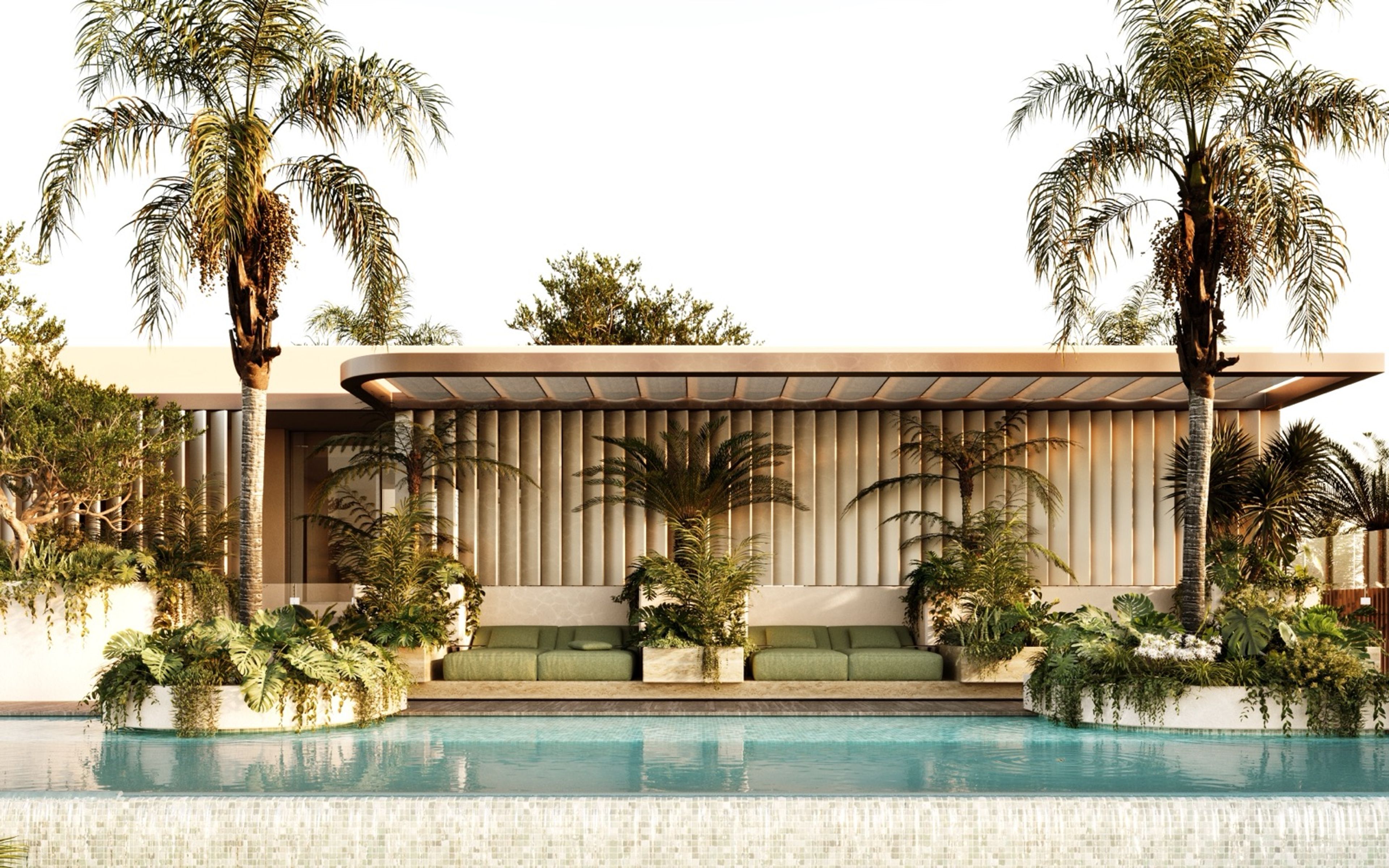 Pool Cabanas