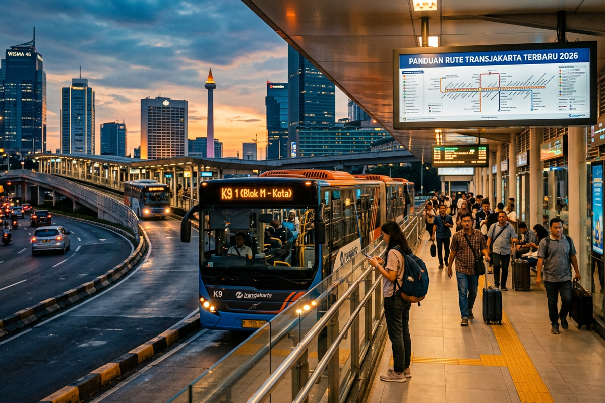 Panduan Rute Transjakarta Terbaru 2026