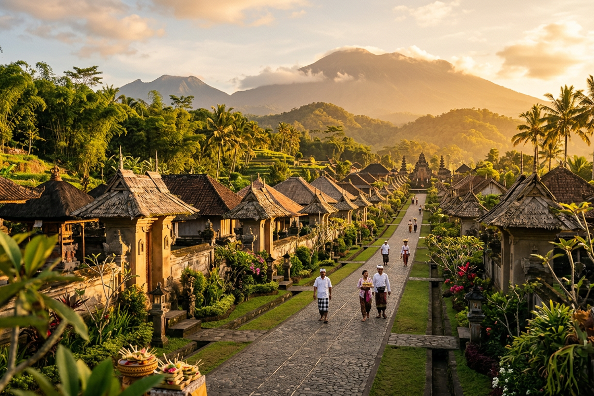 Keindahan Desa Wisata Desa Penglipuran yang Mendunia