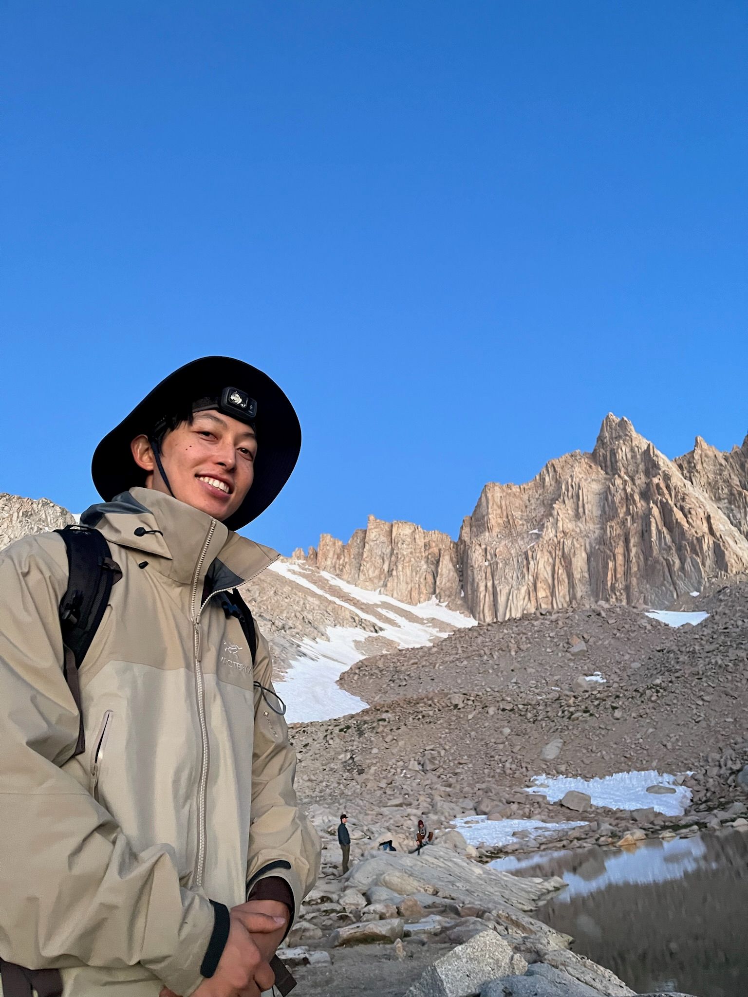 daniel in the mountains