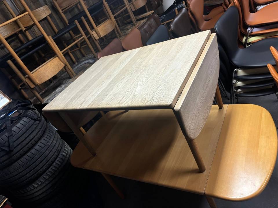 Hans J Wegner GE82 sofabord i massiv Eik – bilde 6