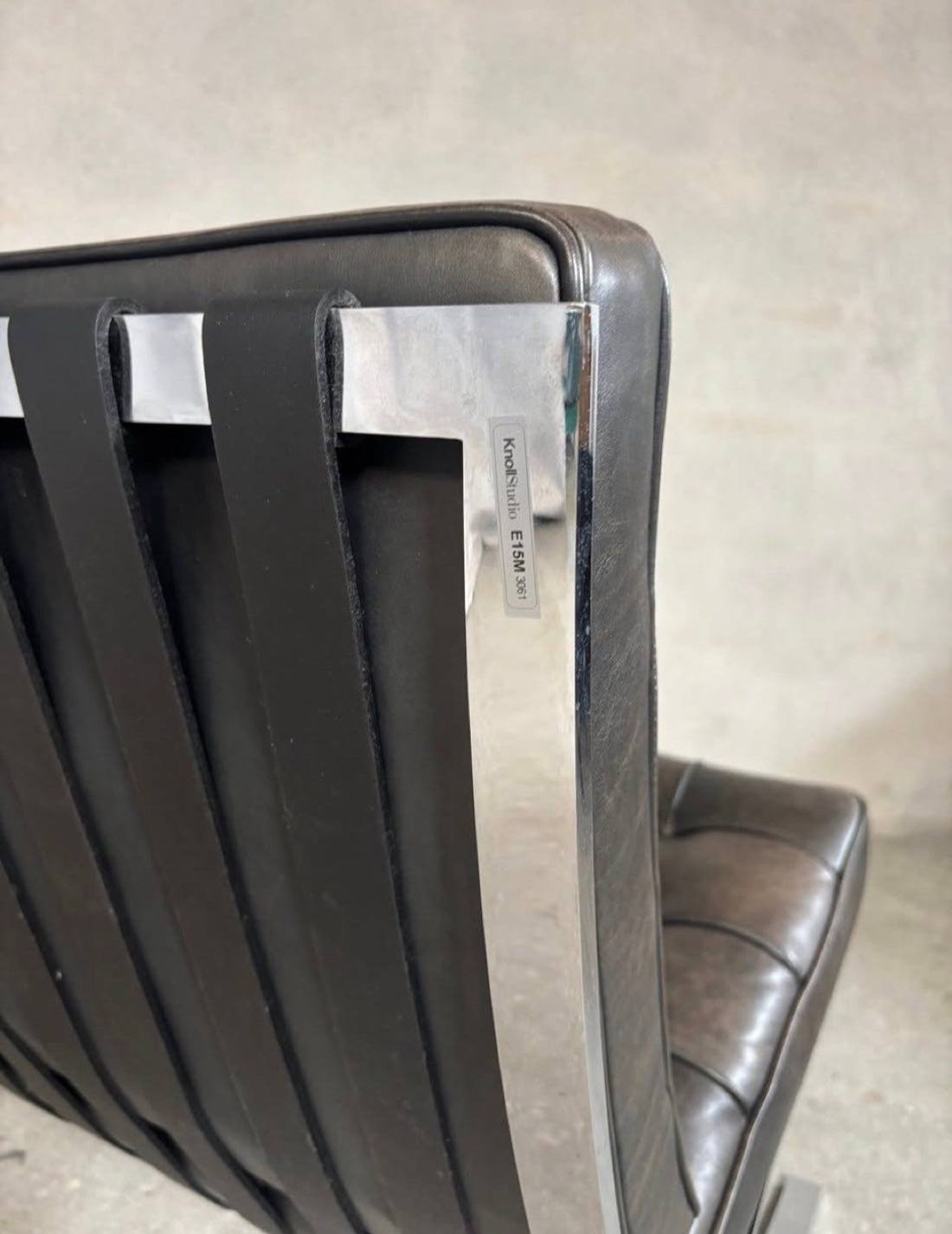 Barcelona Chair, Knoll Studio, Spinneybeck fullanilinlær – bilde 5