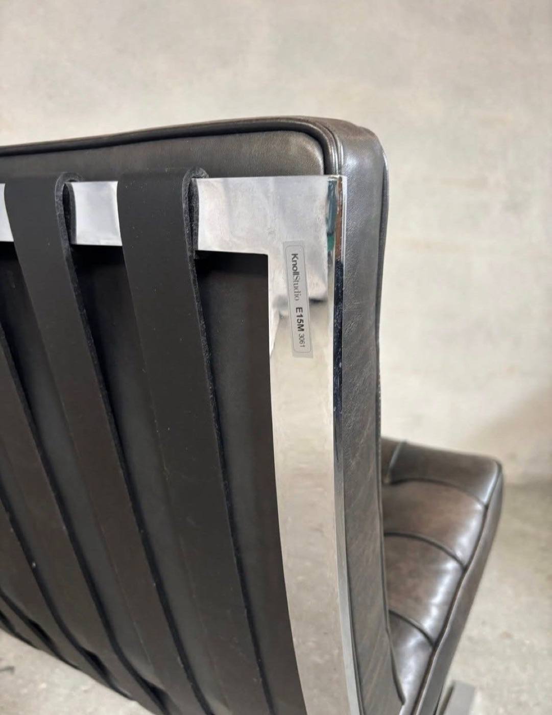 Barcelona Chair, Knoll Studio, Spinneybeck fullanilinlær – bilde 5