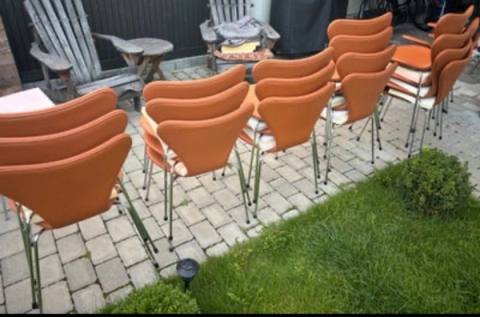 Fritz Hansen/ Arne Jacobsen 3107/3207 – bilde 10