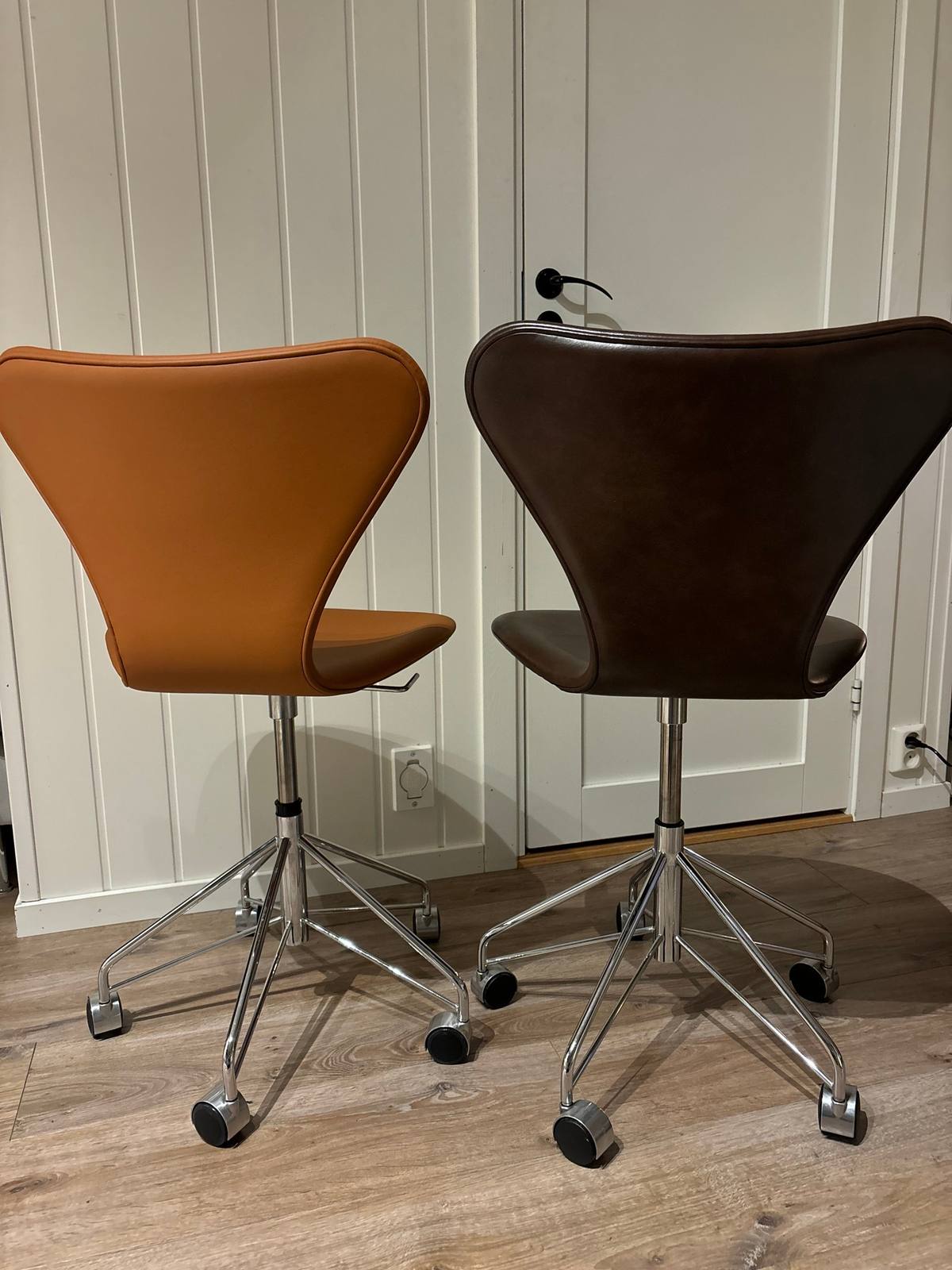 Dansk design Fritz Hansen 3117. Kontorstol – bilde 3